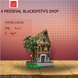 MORK 033031 A Medieval Blacksmith's Shop