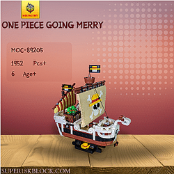 MOC Factory 89205 ONE PIECE Going Merry