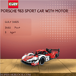 GULY 10615 Porsche 963 Sport Car With Motor