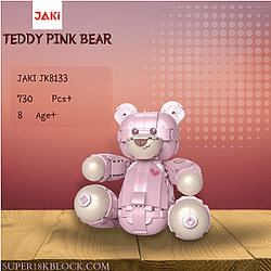 JAKI JK8133 Teddy Pink Bear