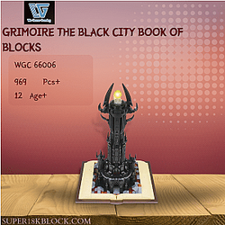 WGC 66006 Grimoire The Black City Book of Blocks