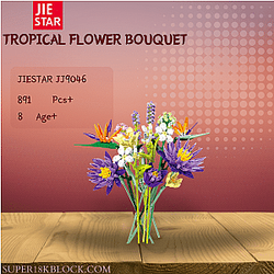 JIESTAR JJ9046 Tropical Flower Bouquet