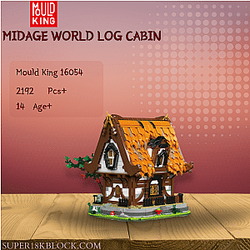 MOULD KING 16054 Midage World Log Cabin