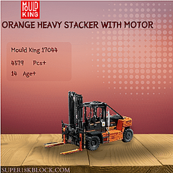 MOULD KING 17044 Orange Heavy Stacker With Motor
