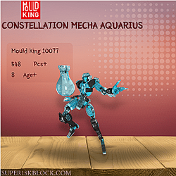 MOULD KING 10077 Constellation Mecha Aquarius