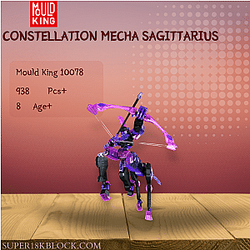 MOULD KING 10078 Constellation Mecha Sagittarius