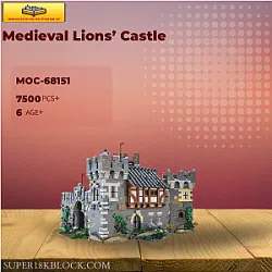 MOC Factory 68151 Medieval Lions’ Castle