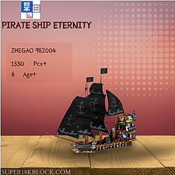 ZHEGAO 982004 Pirate Ship Eternity