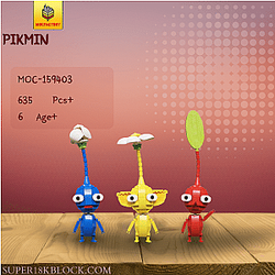 MOC Factory 159403 Pikmin
