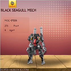 MOC Factory 89186 Black Seagull Mech