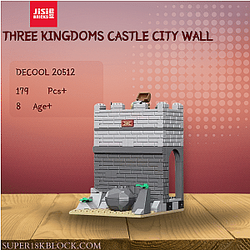 DECOOL / JiSi 20512 Three Kingdoms Castle City Wall