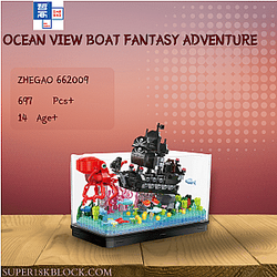 ZHEGAO 662009 Ocean View Boat Fantasy Adventure