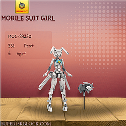 MOC Factory 89230 Mobile Suit Girl