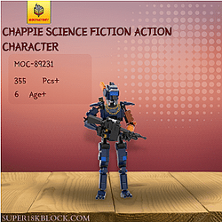 MOC Factory 89231 Chappie Science Fiction Action Character
