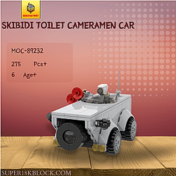 MOC Factory 89232 Skibidi Toilet Cameramen Car