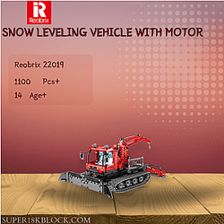 REOBRIX 22019 Snow Leveling Vehicle With Motor