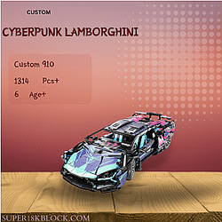 Custom 910 Cyberpunk Lamborghini