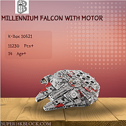 K-Box 10521 Millennium Falcon With Motor
