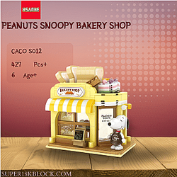CACO S012 Peanuts Snoopy Bakery Shop