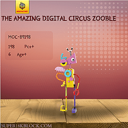 MOC Factory 89198 The Amazing Digital Circus Zooble