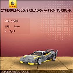 MOC Factory 77289 CYBERPUNK 2077 QUADRA V-TECH TURBO-R