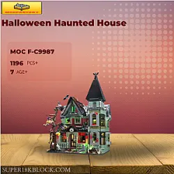 MOC Factory F-C9987 Halloween Haunted House