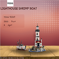 YEGG 92207 Lighthouse Shrimp Boat