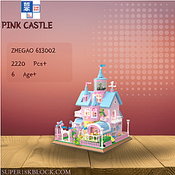 ZHEGAO 613002 Pink Castle