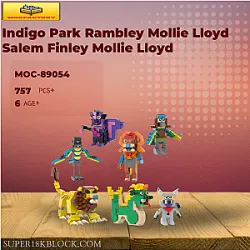 MOC Factory 89054 Indigo Park Rambley Mollie Lloyd Salem Finley Mollie Lloyd