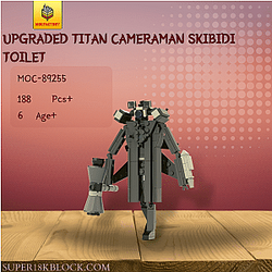 MOC Factory 89255 Upgraded Titan Cameraman Skibidi Toilet
