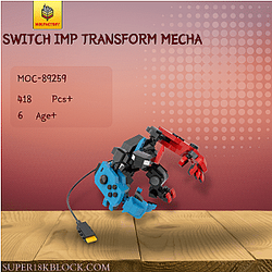 MOC Factory 89259 Switch Imp Transform Mecha