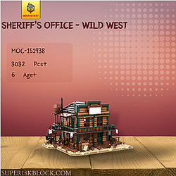 MOC Factory 151938 Sheriff's Office - Wild West