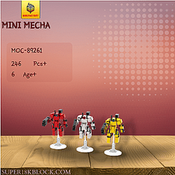 MOC Factory 89261 Mini Mecha