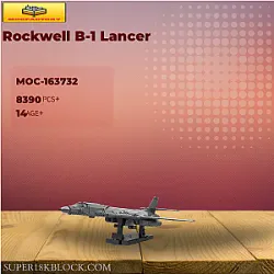 MOC Factory 163732 Rockwell B-1 Lancer