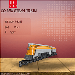 JIESTAR 59021 CO 490 Steam Train