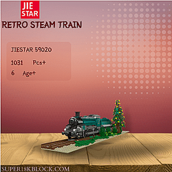 JIESTAR 59020 Retro Steam Train