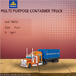 KAZI / GBL / BOZHI 98272 Multi Purpose Container Truck