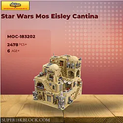 MOC Factory 183202 Star Wars Mos Eisley Cantina