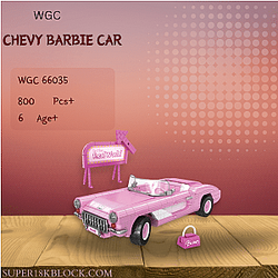 WGC 66035 Chevy Barbie Car