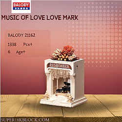 BALODY 21162 MUSIC OF LOVE LOVE MARK