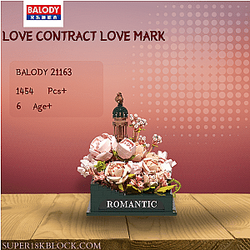 BALODY 21163 LOVE CONTRACT LOVE MARK
