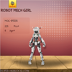 MOC Factory 89235 Robot Mech Girl