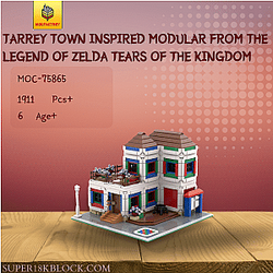 MOC Factory 75865 Tarrey Town Inspired Modular from The Legend of Zelda Tears of the Kingdom