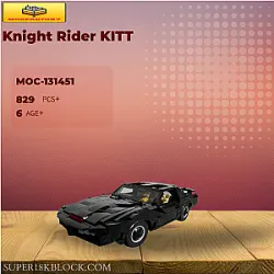 MOC Factory 131451 Knight Rider KITT