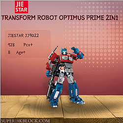 JIESTAR JJ9022 Transform Robot Optimus Prime 2IN1
