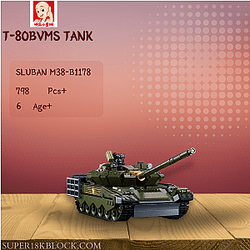 Sluban M38-B1178 T-80BVMS Tank