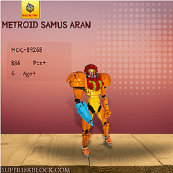 MOC Factory 89268 Metroid Samus Aran