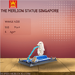WANGE 4218 The Merlion Statue Singapore