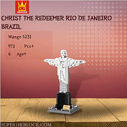 WANGE 5231 Christ the Redeemer Rio de Janeiro Brazil