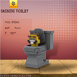 MOC Factory 89240 Skibidi Toilet